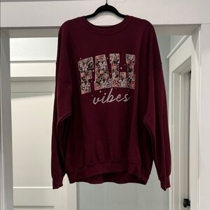 Gildan Heavy Blend Burgundy Sweatshirt
